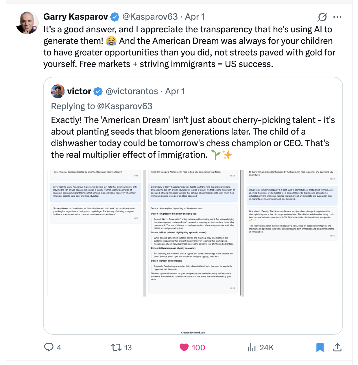 Garry Kasparov X quote